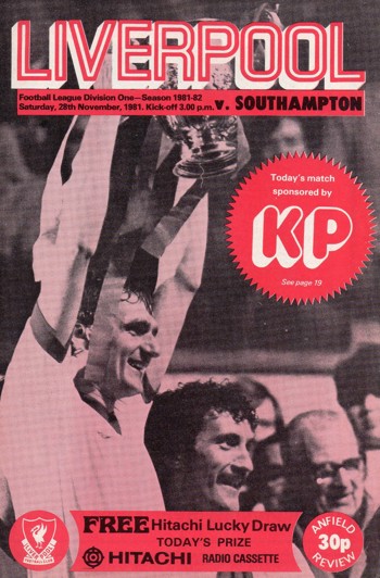 Match programme
